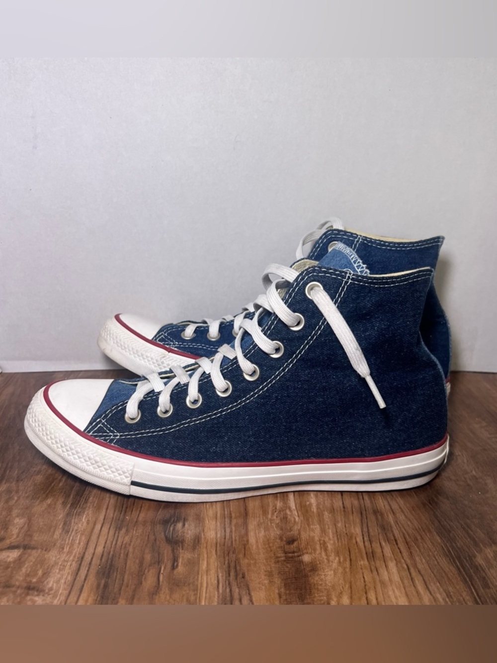 Converse Chuck Taylor All Star Hi Denim men’s size 9 /wmns 11